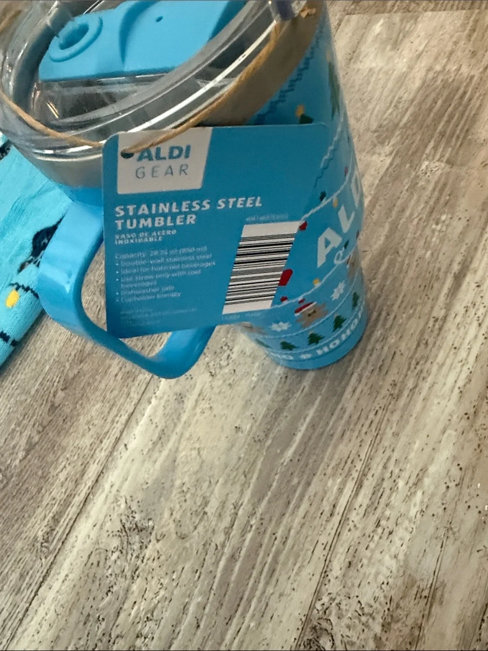 Aldi bright blue
